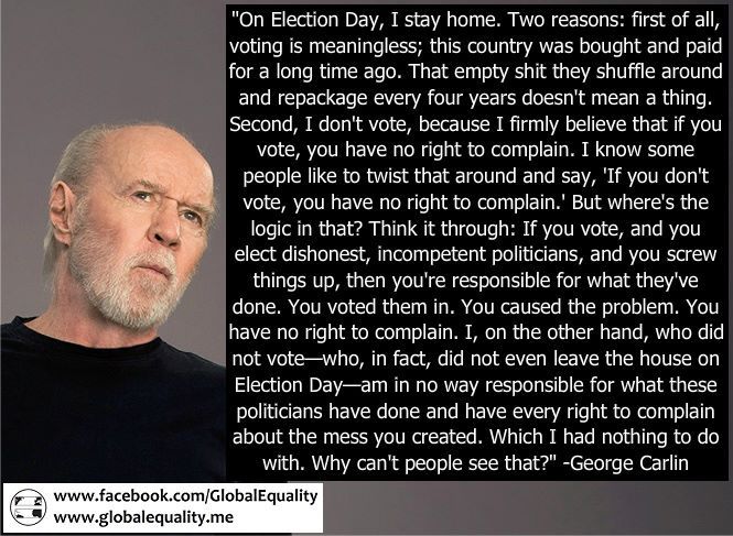 Voting Makes You The Problem