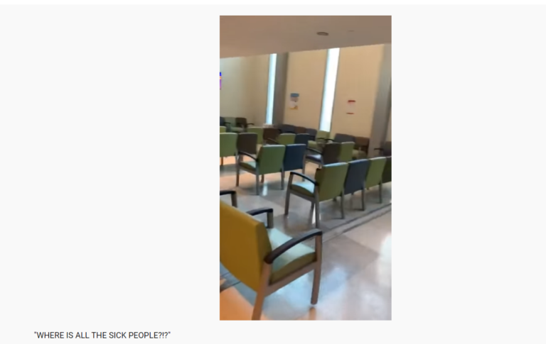 Where are all the sick people