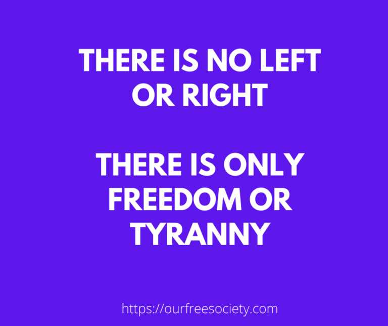 There is no left or right