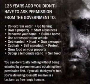 Ask government permission