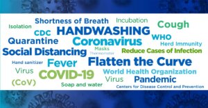 Vocabulary and slogans associated with the covid19 scamdemic