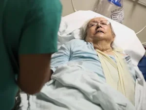 How hospitals treat sick or injured people